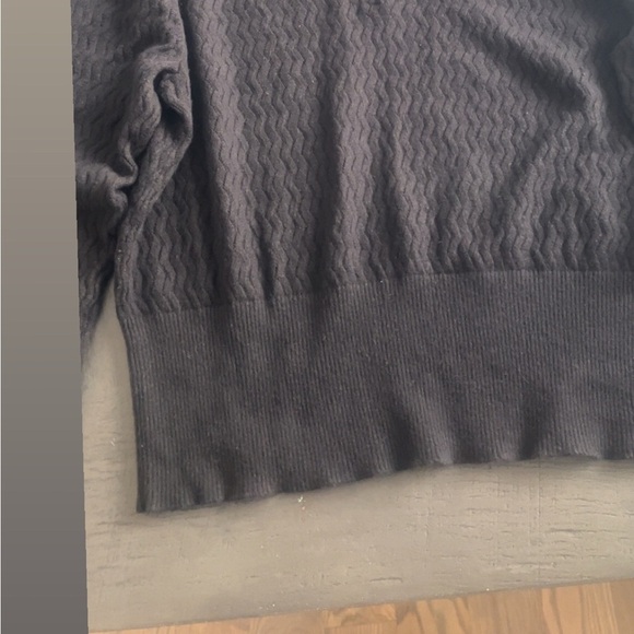 Liz Claiborne Black Women's XL Silk Blend Pullover Vintage Sweater - Picture 9 of 13